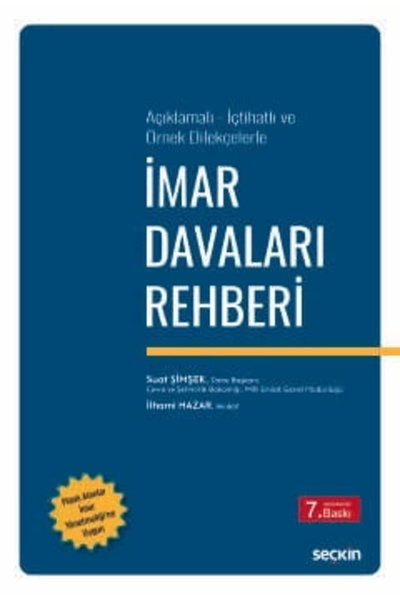 Seçkin Yayıncılık İmar Davaları Rehberi Suat Şimşek,İlhami Hazar
