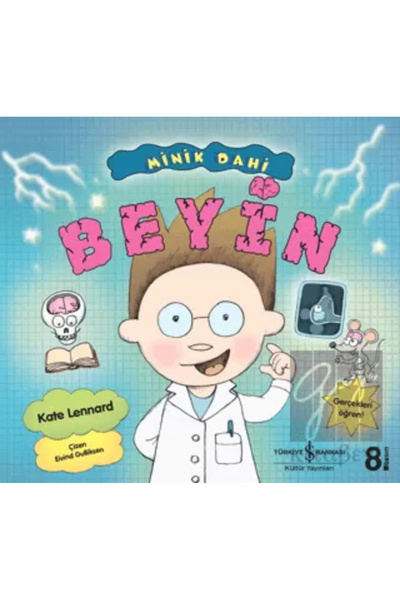 TÜRKİYE İŞ BANKASI KÜLTÜR YAYINLARI Minik Dahi Beyin - - Kate Lennard Kitabı