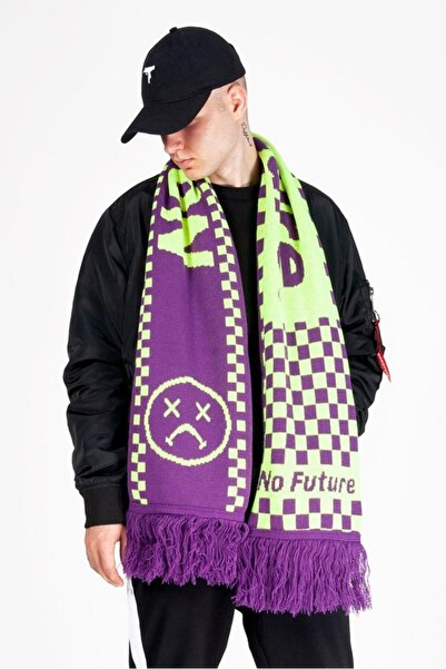 No Future Sad Boy Çift Taraflı Atkı Nf0178mrys