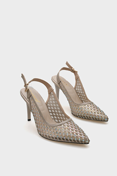 Capone Outfitters Stiletto Height Enhancing Stone Detailed