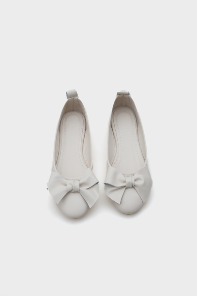 Capone Outfitters Bliss Women's Genuine Leather Ballerinas with Bow Accessories