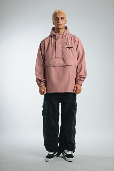 No Future Street Style Ak47 Half Zip Men's Jacket Raincoat Nf0328Gl