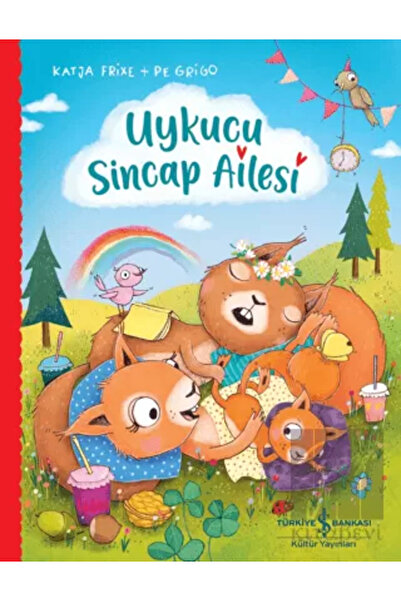 TÜRKİYE İŞ BANKASI KÜLTÜR YAYINLARI Uykucu Sincap Ailesi / Katja Frixe / İş B...
