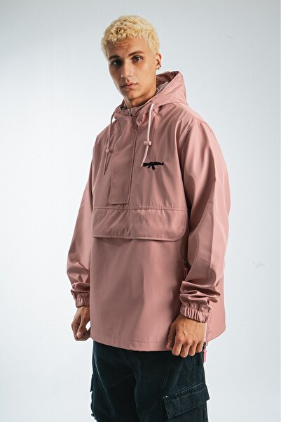 No Future Street Style Ak47 Half Zip Men's Jacket Raincoat Nf0328Gl