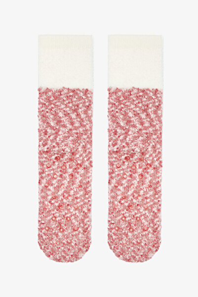 Penti Knochenweiß Sleepy Bunny Rabbit bestickte Sockenbooties