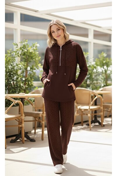 Bersi Butik Stone Detailed Tracksuit Set