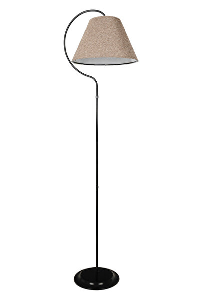 VENON Aydınlatma Lambader Gold Lena Elips Siyah (gold Çember) Kahverengi Şapka