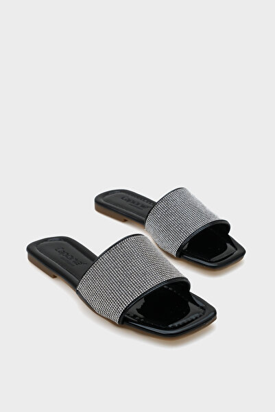 Capone Outfitters Stoned Single Strap Flat Heel Women's Slippers
