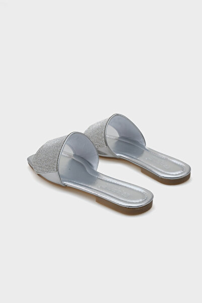 Capone Outfitters Stoned Dámské pantofle s jedním páskem na plochém podpatku