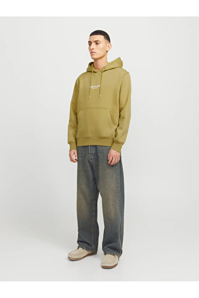 Jack & Jones Jack&Jones 12241687 JORVESTERBRO SWEAT - Ανδρικό κίτρινο φούτερ