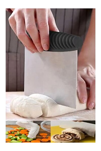 ZUZU MADE Paslanmaz Çelik Spatula / Hamur Kesici Çelik