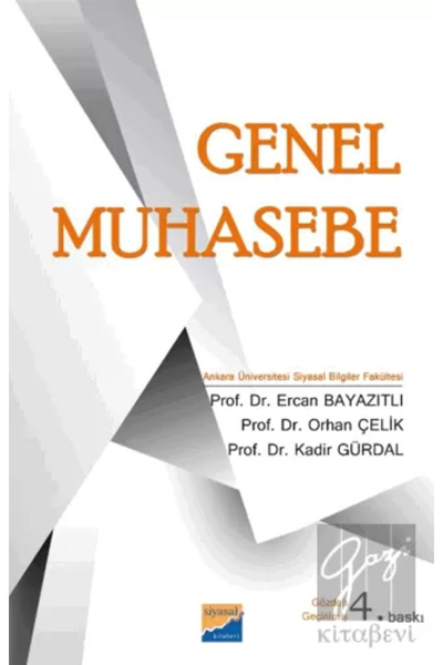 Siyasal Kitabevi Genel Muhasebe Ercan Bayazıtlı