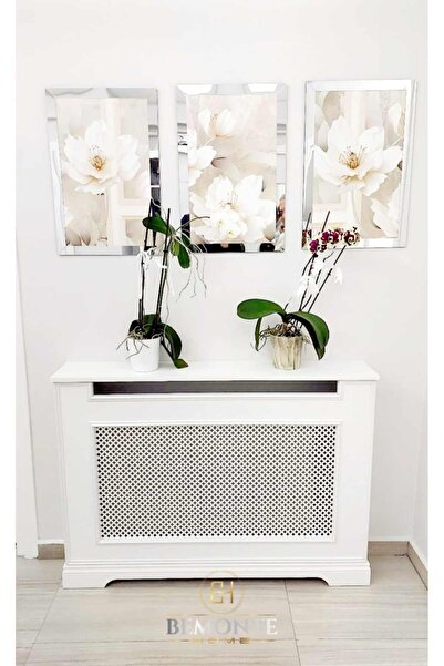 Home Bemonte Home Safir Petek Kaplama, [100 cm] Petek Kapama, Kalorifer Kaplaması, Petek Önü Dresuar