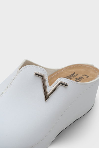 Capone Outfitters Papuci de mama cu toc pană, anatomici, moi, confortabili