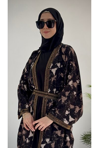 Tebrikler tekstil γυναικείο τυπικό μοντέλο ferace 2 τεμαχίων M2050