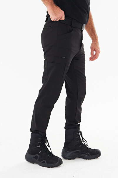 İSSİ Taktikal Siyah 502 Nova Fermuarlı Model Pantolon
