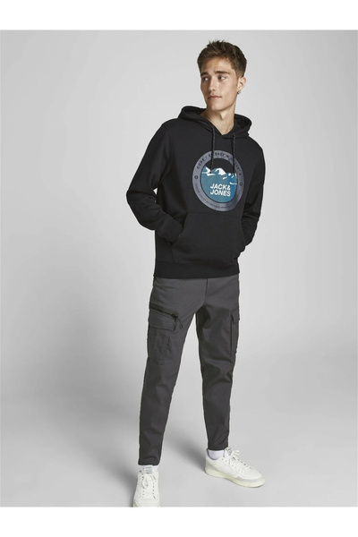 Jack & Jones Jack&Jones 12194240 JPSTACE JJDEX TAPERED Ανδρικό παντελόνι Cargo Γκρι