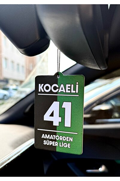 Duftpalm 41 SİYAH YEŞİL AMATÖRDEN SÜPER LİGE TASARIMLI ARAÇ KOKUSU VE OTO AKS...