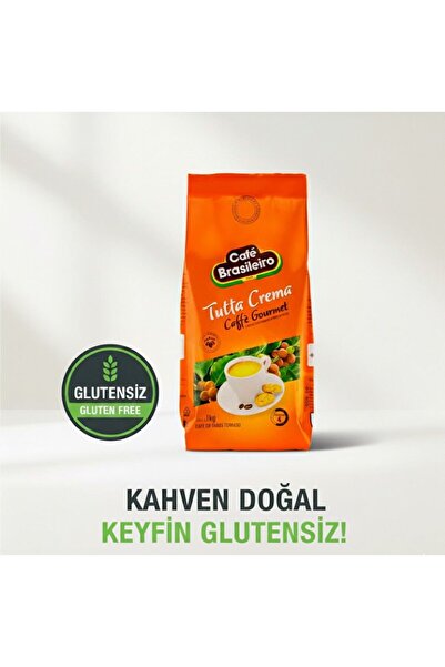 CAFEBRASİLEİRO Cafe Brasileiro; Single origin %100 Arabica, (Glütensiz) Çekir...