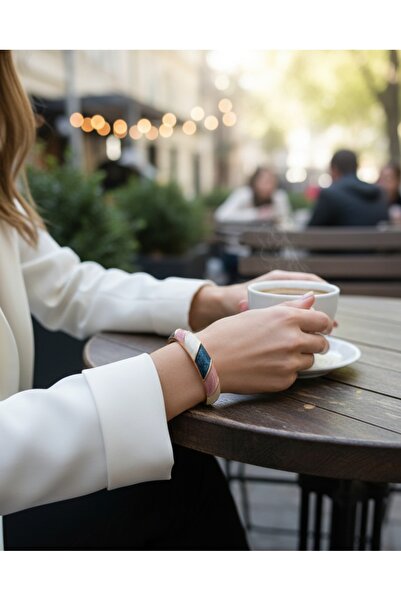 LENTE AKSESUAR Pastel Renklerde Gold Kaplama Mineli Kalın Vintage Kadın Kelep...