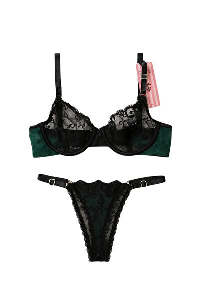 LİBELLA İÇ GİYİM Γυναικείο Σετ σουτιέν 2 τεμαχίων με δαντέλα με μοτίβο B Cup ...