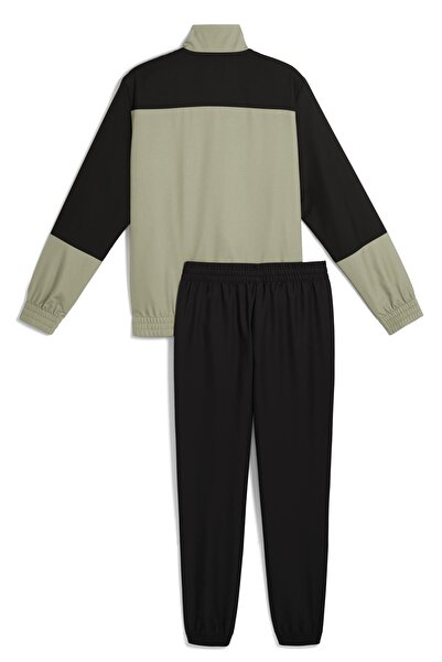 Puma Woven Colorblock Tracksuit 688173 Men's Casual Tracksuit Set Green