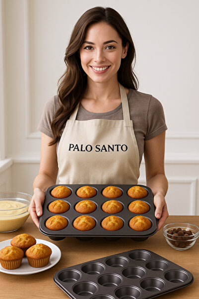 Pak Home PALO SANTO 12 Li Muffin Kek Kalıbı