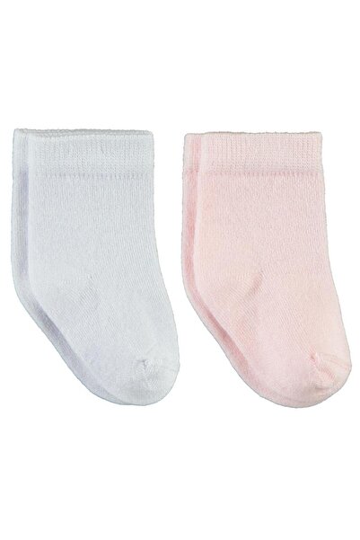 Civil Baby Bamboo Organic Baby Socks Set - White12 Months