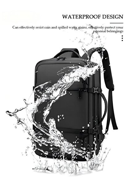 Generic Laptop Backpack Business Travel Durable Laptop bag with USB Charging Port Waterproof Fashionable