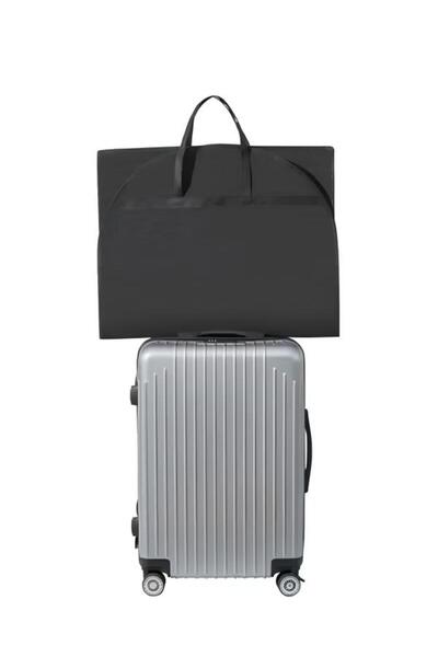 Generic 2PCS Foldable Clothes Dust Cover Garment Bags for Hanging Clothes Storage Gusset Suit Bags