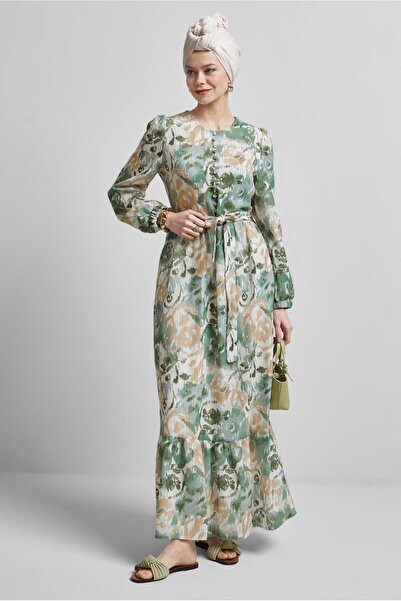 Alvina Νούμερο 45459 Φόρεμα με ζώνη DeseNFLi