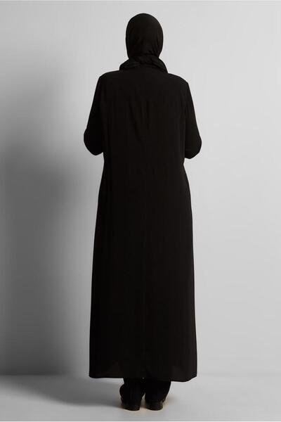 Alvina Big Size Stone Detail Ferace 80121