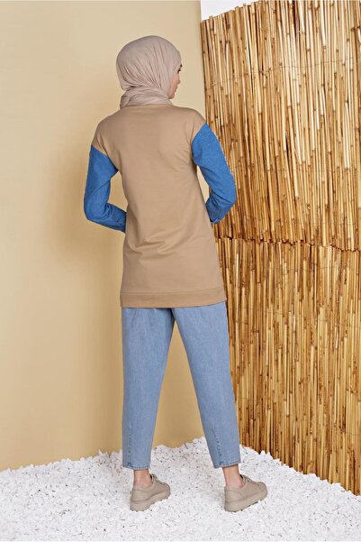 TRENDTESETTÜR ΓΥΝΑΙΚΕΙΟ ΚΑΦΕ (ΚΑΜΕΛ) ΤΑΝΙΝΤ ΤΥΠΟΥ ΤΥΠΟΥ ΜΕ ΛΕΠΤΟΜΕΡΗ ΚΑΛΟΚΑΙΡΙΝΟ ΤΥΠΟΥ 971