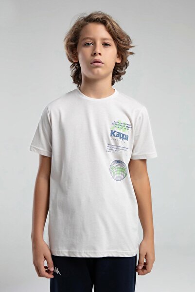 Kappa Authentic Jacob Erkek Çocuk Lacivert Regular Tişört