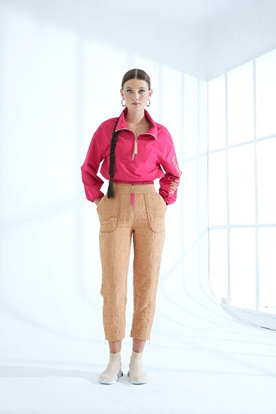 Naar Pantaloni de damă matlasați Camel 22251207