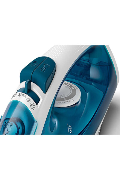 Philips Fier de călcat EasySpeed GC1750/20, 2000 W, rezervor de 220 ml, 25 g/min, turcoaz