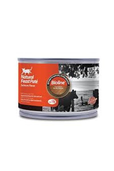 Bioline Natural Feast Pate Cat Can Salmon Flavor 170 g