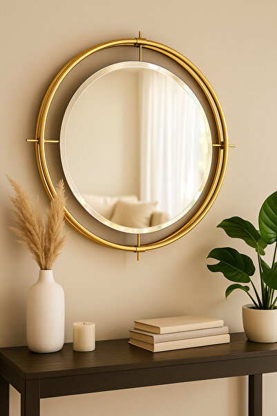 Wallover Design Siesta Exclusive GOLD Çift Katmanlı Çift Çemberli Kablosuz Pi...