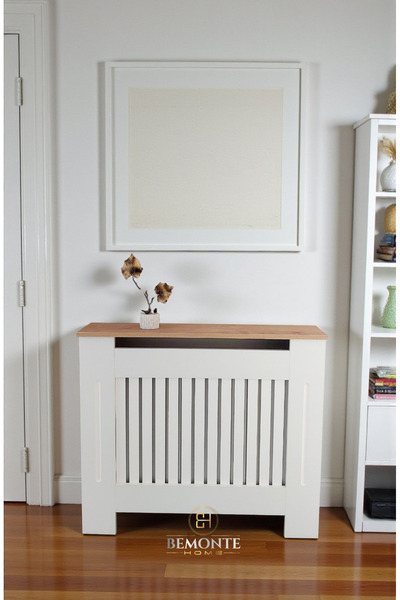 Home Bemonte Home Pristine Petek Kaplama, [140 cm] Petek Kapama, Kalorifer Kaplaması, Petek Önü Dresuar,