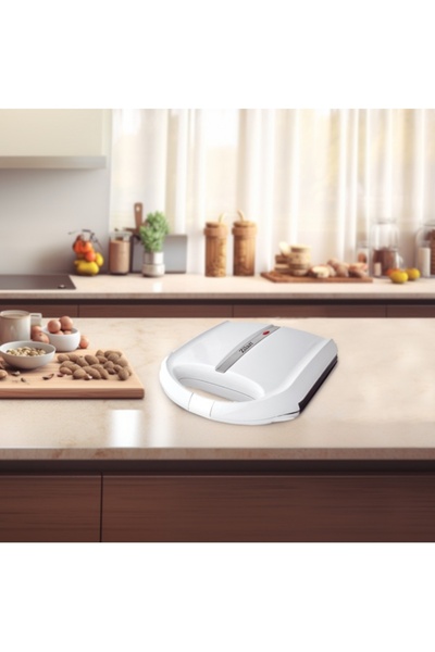 Zilan Nut preparation machine ZLN2809 WHITE, 24 halves, 1600W indicator light Non-stick plates