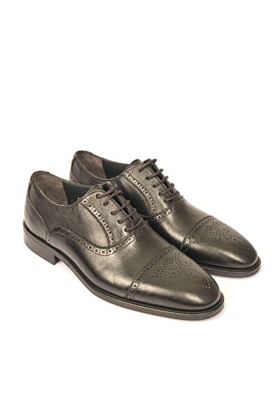 Pierre Cardin Ανδρικά κλασικά παπούτσια από γνήσιο δέρμα με κορδόνια 5912406