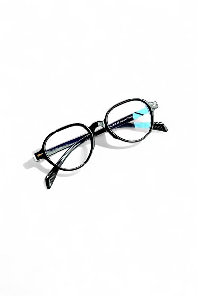REN EYEWEAR Breeze Unisex Round Screen Glasses | Lightweight and Comfortable | Transparent Blue Light Protector