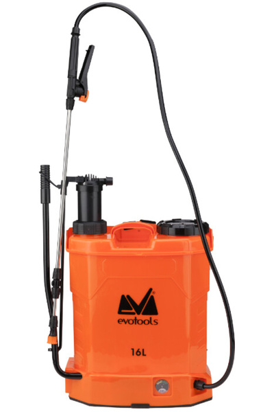 Evotools Pompă de irigații PP 16 l alimentată cu baterii cu funcție manuală