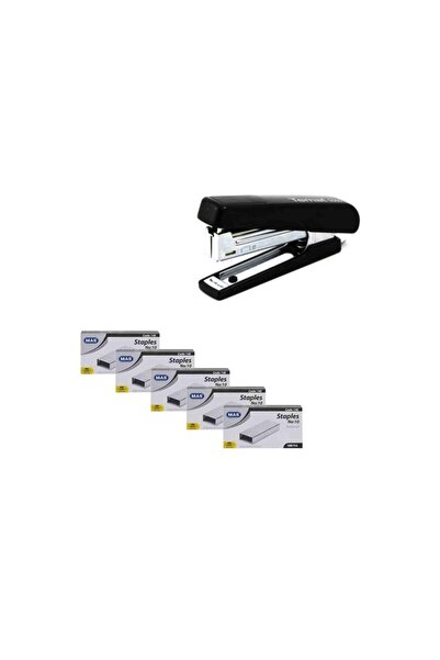 Temat 5500 Zımba Makinesi Siyah + 5 Adet Tel