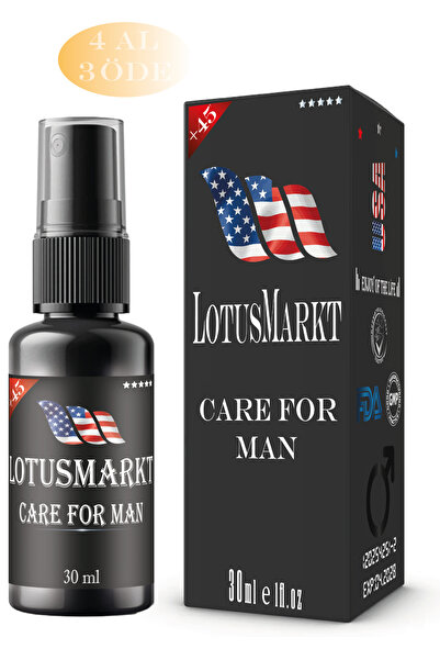 lotusmarkt Care For Man Uzun Deneyim Sprey Premium Plus