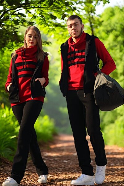 Toridas Günlük Kışlık Sevgili Kombini Tekli Erkek Eşofman Takımı