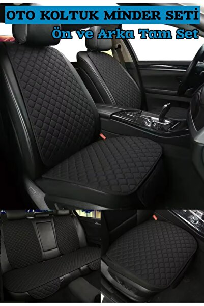 rebols طقم وسائد مقاعد السيارة المتوافقة مع سكودا كودياك - غطاء حماية (طقم كامل أمامي وخلفي)