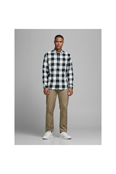 Jack & Jones Jack&Jones Men's Long Sleeve Checkered Shirt - Casual Style