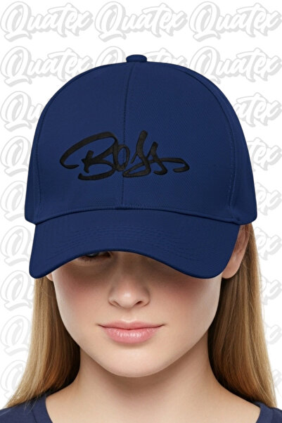 QUATEX Бос з вишивкою Спортивна синя унісекс шапка А-класу