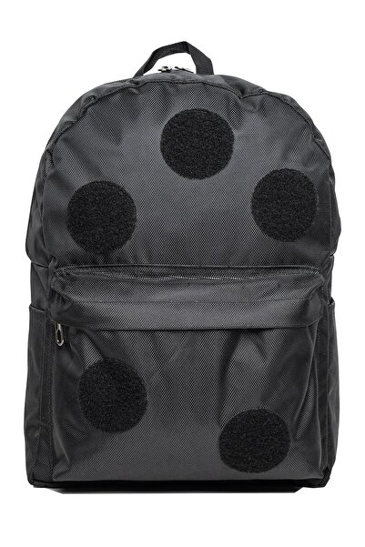 PERLOTUS Replaceable Space Astronomy Themed Unisex Patch Casual Sports Backpack